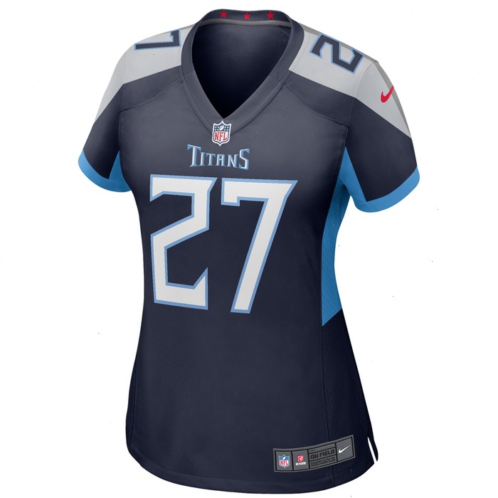 Eddie George Tennessee Titans Nike Women's Game Retired Player Jersey - Navy