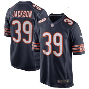 Eddie Jackson Chicago Bears Nike Home Game Jersey - Navy