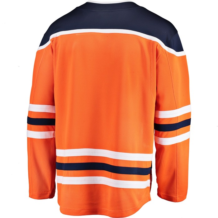 Edmonton Oilers Fanatics Branded Breakaway Home Jersey - Orange