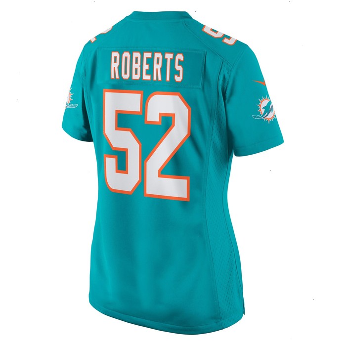 Elandon Roberts Miami Dolphins Nike Women's Game Player Jersey - Aqua