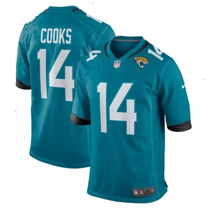 Elijah Cooks Jacksonville Jaguars Nike Team Game Jersey - Teal