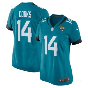 Elijah Cooks Jacksonville Jaguars Nike Women's Team Game Jersey - Teal