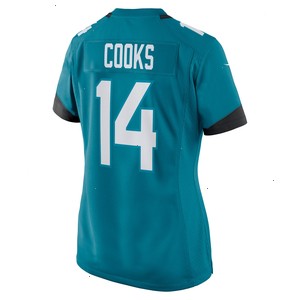 Elijah Cooks Jacksonville Jaguars Nike Women's Team Game Jersey - Teal