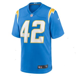 Elijah Dotson Los Angeles Chargers Nike Team Game Jersey - Powder Blue