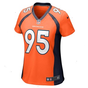 Elijah Garcia Denver Broncos Nike Women's Team Game Jersey - Orange