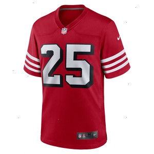 Elijah Mitchell San Francisco 49ers Nike Alternate Team Game Jersey - Scarlet