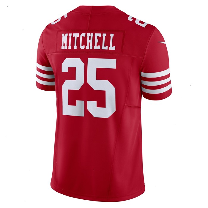 Elijah Mitchell San Francisco 49ers Nike Vapor F.U.S.E. Limited Jersey - Scarlet