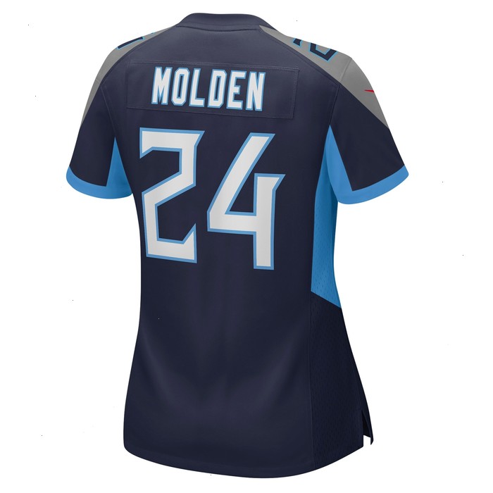 Elijah Molden Tennessee Titans Nike Women's Game Jersey - Navy