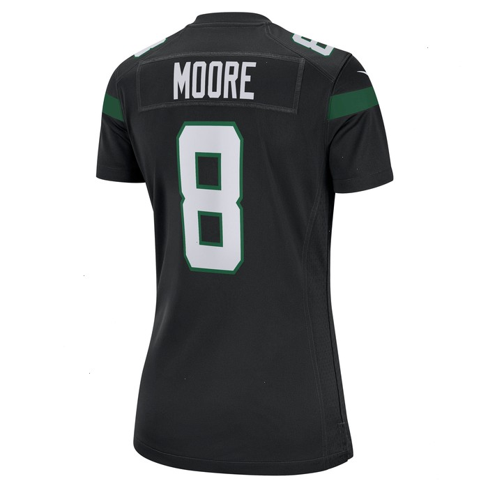 Elijah Moore Nike New York Jets Women's Game Jersey - Stealth Black