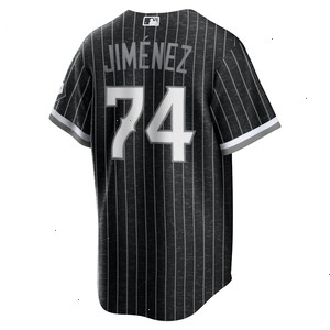 Eloy Jimenez Chicago White Sox Nike City Connect Replica Player Jersey - Black/Anthracite