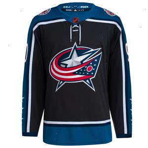 Elvis Merzlikins Columbus Blue Jackets adidas Reverse Retro 2.0 Authentic Player Jersey - Black