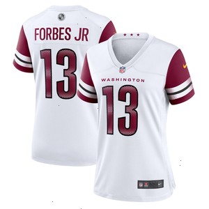 Emmanuel Forbes Jr. Washington Commanders Nike Women's Away Game Jersey - White