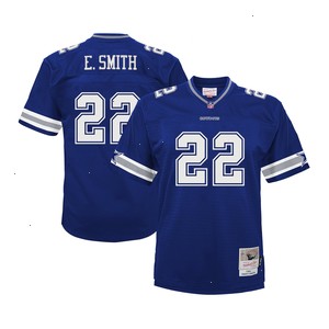 Emmitt Smith Dallas Cowboys Mitchell & Ness Big & Tall 1996 Legacy Retired Player Jersey - Navy