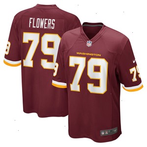 Ereck Flowers Washington Football Team Nike Game Jersey - Burgundy