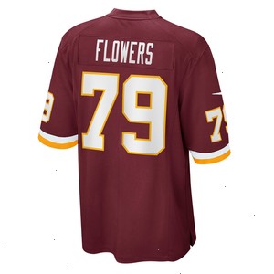 Ereck Flowers Washington Football Team Nike Game Jersey - Burgundy