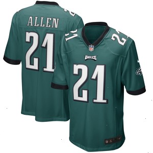 Eric Allen Philadelphia Eagles Nike Game Retired Player Jersey - Midnight Green