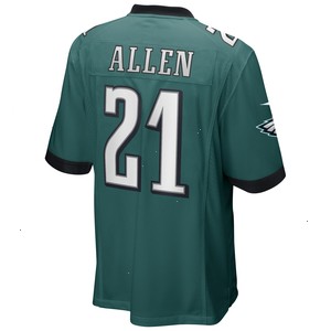 Eric Allen Philadelphia Eagles Nike Game Retired Player Jersey - Midnight Green