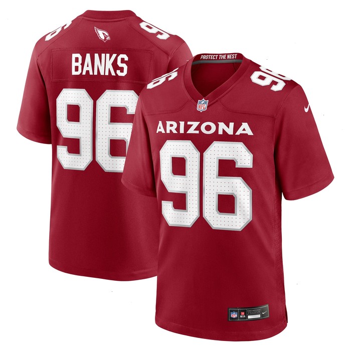 Eric Banks Arizona Cardinals Nike Game Jersey - Cardinal