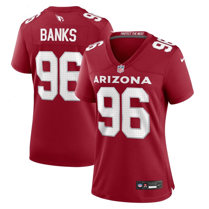 Eric Banks Arizona Cardinals Nike Women's Game Jersey - Cardinal