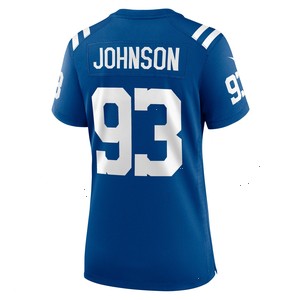 Eric Johnson Indianapolis Colts Nike Women's Player Game Jersey - Royal