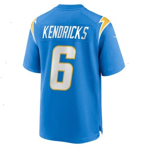 Eric Kendricks Los Angeles Chargers Nike Game Player Jersey - Powder Blue