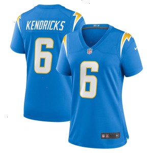 Eric Kendricks Los Angeles Chargers Nike Women's Game Player Jersey - Powder Blue