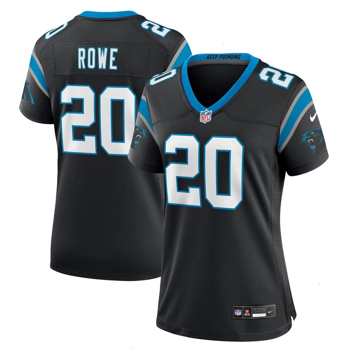 Eric Rowe Carolina Panthers Nike Women's Game Jersey - Black