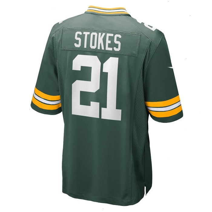 Eric Stokes Green Bay Packers Nike Player Game Jersey - Green