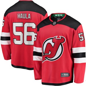 Erik Haula New Jersey Devils Fanatics Branded Home Breakaway Player Jersey - Red