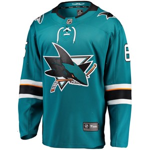 Erik Karlsson San Jose Sharks Fanatics Branded 2021/22 Home Premier Breakaway Player Jersey - Teal