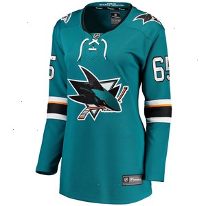 Erik Karlsson San Jose Sharks Fanatics Branded Women's Home Premier Breakaway Player Jersey - Teal