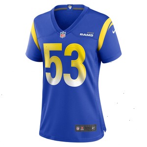 Ernest Jones Los Angeles Rams Nike Women's Team Game Player Jersey - Royal