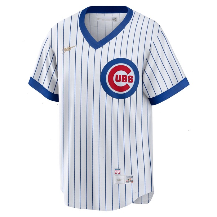 Ernie Banks Chicago Cubs Nike Home Cooperstown Collection Player Jersey - White