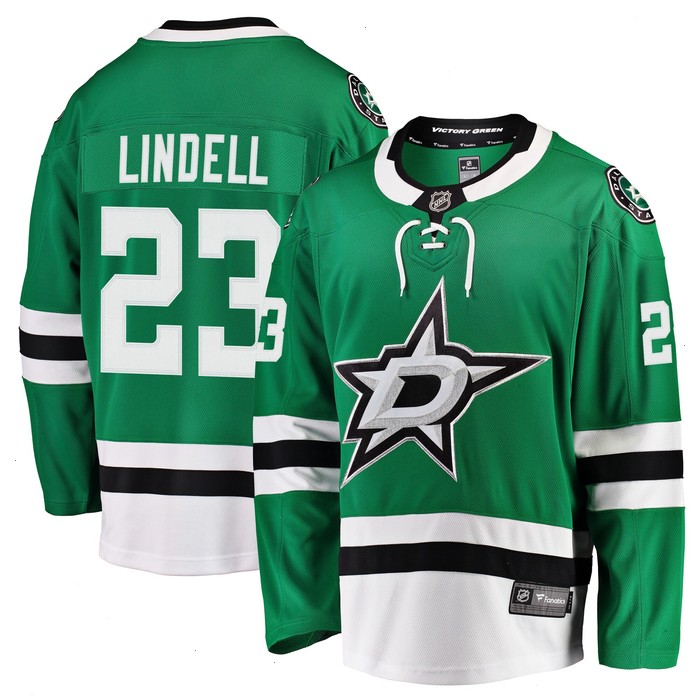 Esa Lindell Dallas Stars Fanatics Branded Breakaway Jersey - Kelly Green