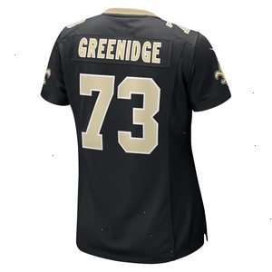 Ethan Greenidge New Orleans Saints Nike Women's Game Jersey - Black