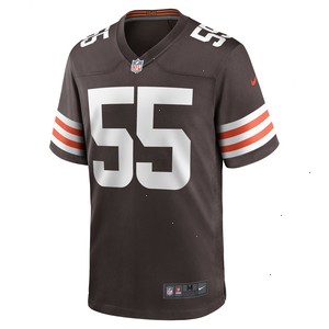 Ethan Pocic Cleveland Browns Nike Game Jersey - Brown