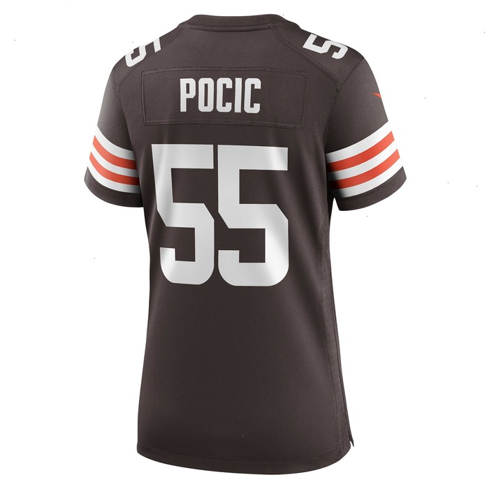 Ethan Pocic Cleveland Browns Nike Women's Game Jersey - Brown