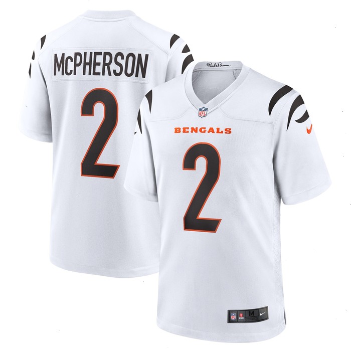 Evan McPherson Cincinnati Bengals Nike Game Player Jersey - White