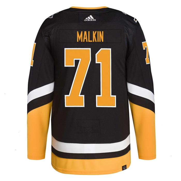 Evgeni Malkin Pittsburgh Penguins adidas Alternate Primegreen Authentic Pro Player Jersey - Black