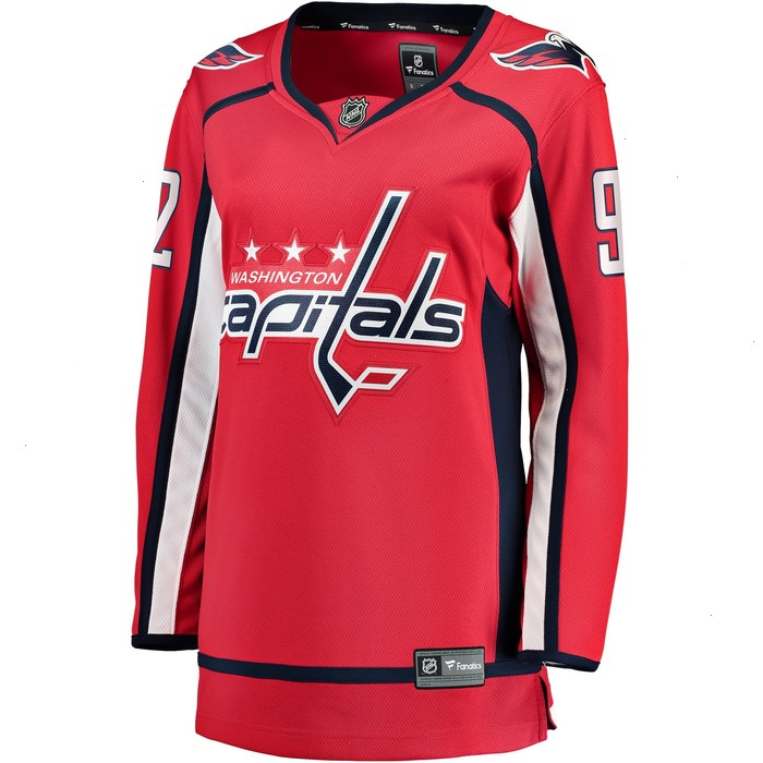 Evgeny Kuznetsov Washington Capitals Fanatics Branded Women's Breakaway Player Jersey - Red