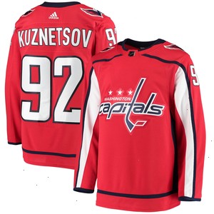 Evgeny Kuznetsov Washington Capitals adidas Home Authentic Player Jersey - Red