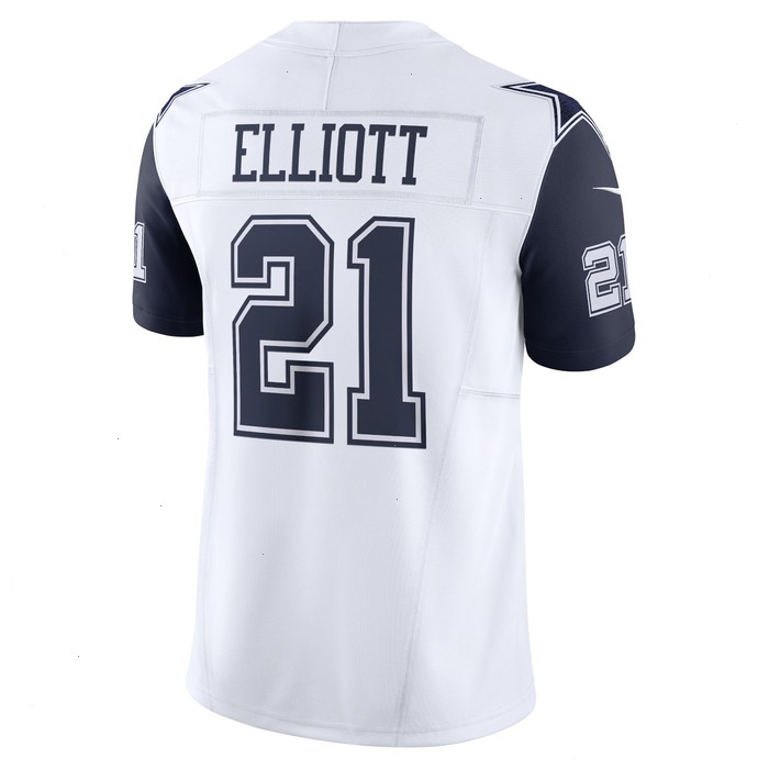 Ezekiel Elliott Dallas Cowboys Nike Vapor F.U.S.E. Limited Jersey - White