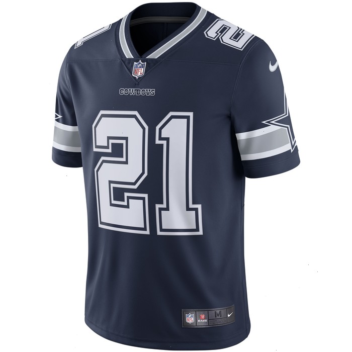 Ezekiel Elliott Dallas Cowboys Nike Vapor Limited Jersey - Navy