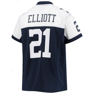 Ezekiel Elliott Dallas Cowboys Nike Youth Alternate Player Game Jersey - Navy