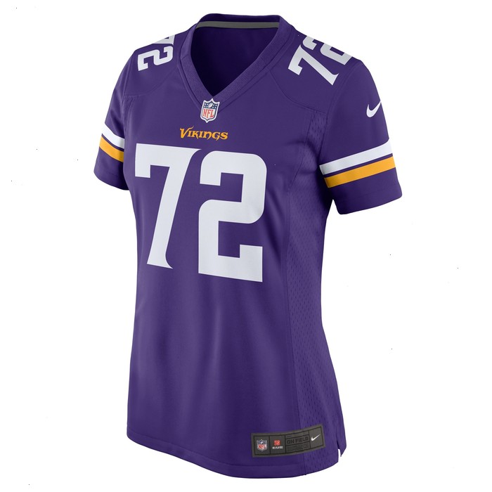 Ezra Cleveland Minnesota Vikings Nike Women's Game Jersey - Purple