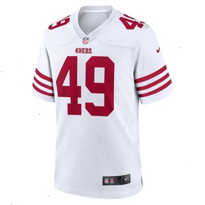 Faithful 49 San Francisco 49ers Nike Player Game Jersey - White