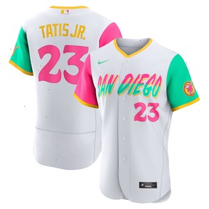 Fernando Tatis Jr. San Diego Padres Nike 2022 City Connect Authentic Player Jersey - White