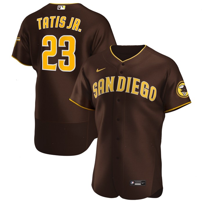 Fernando Tatís Jr. San Diego Padres Nike Road Authentic Player Jersey - Brown