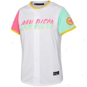 Fernando Tatis Jr. San Diego Padres Nike Toddler 2022 City Connect Replica Player Jersey - White