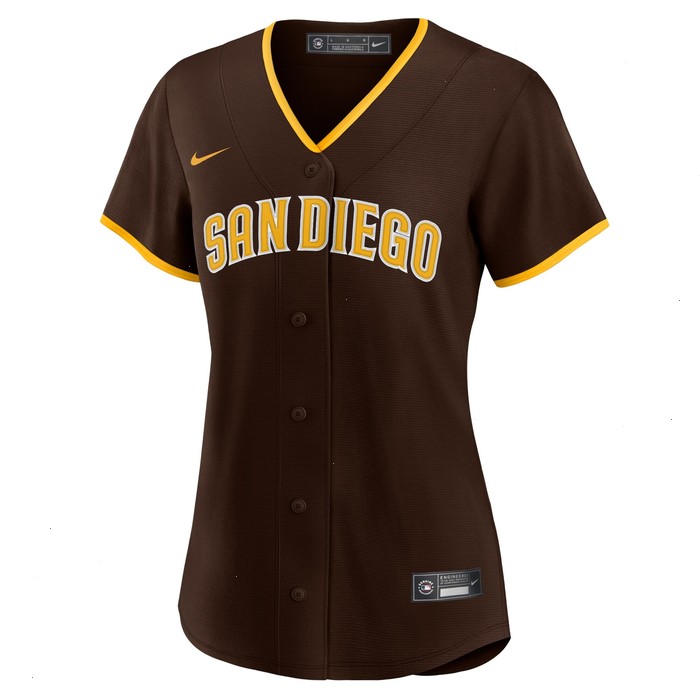 Fernando Tatís Jr. San Diego Padres Nike Women's Road Replica Player Jersey - Brown